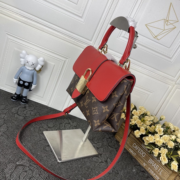 ルイヴィトンバッグ側面デザイン